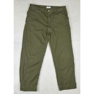 Universal Works Pants Olive Green Garment Dyed Men's L